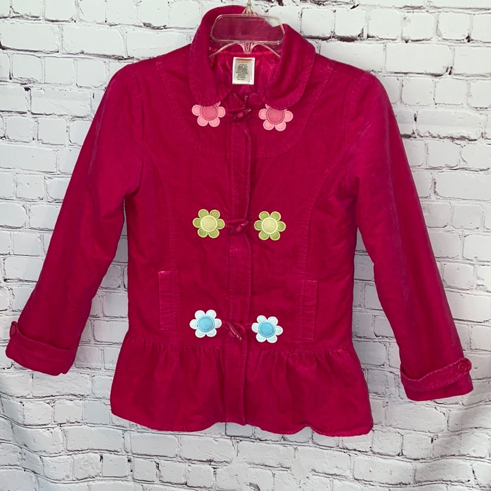 🎃 BOGO Gymboree Flor Coat Size L 10/12